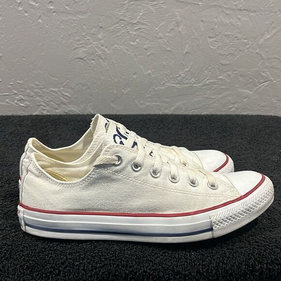 🔥 CONVERSE Chuck Taylor All Star Unisex White Casual Sneaker Men 7.5 / Women 9. - Picture 4 of 11